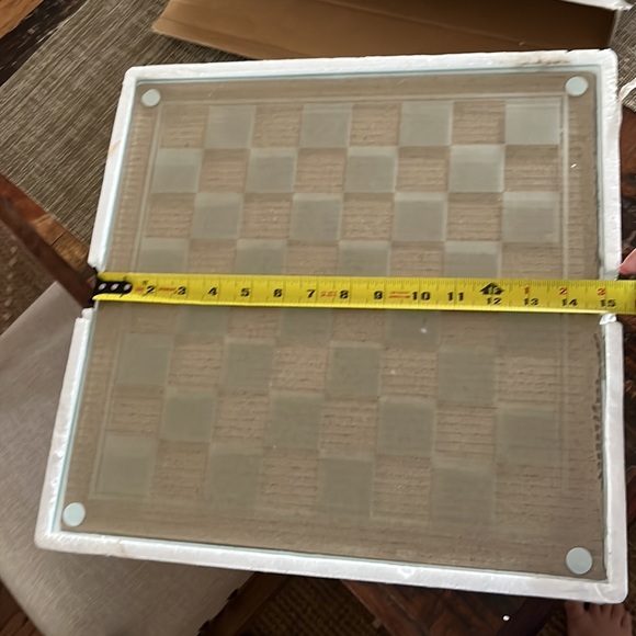 Glass chess set - Picture 7 of 7